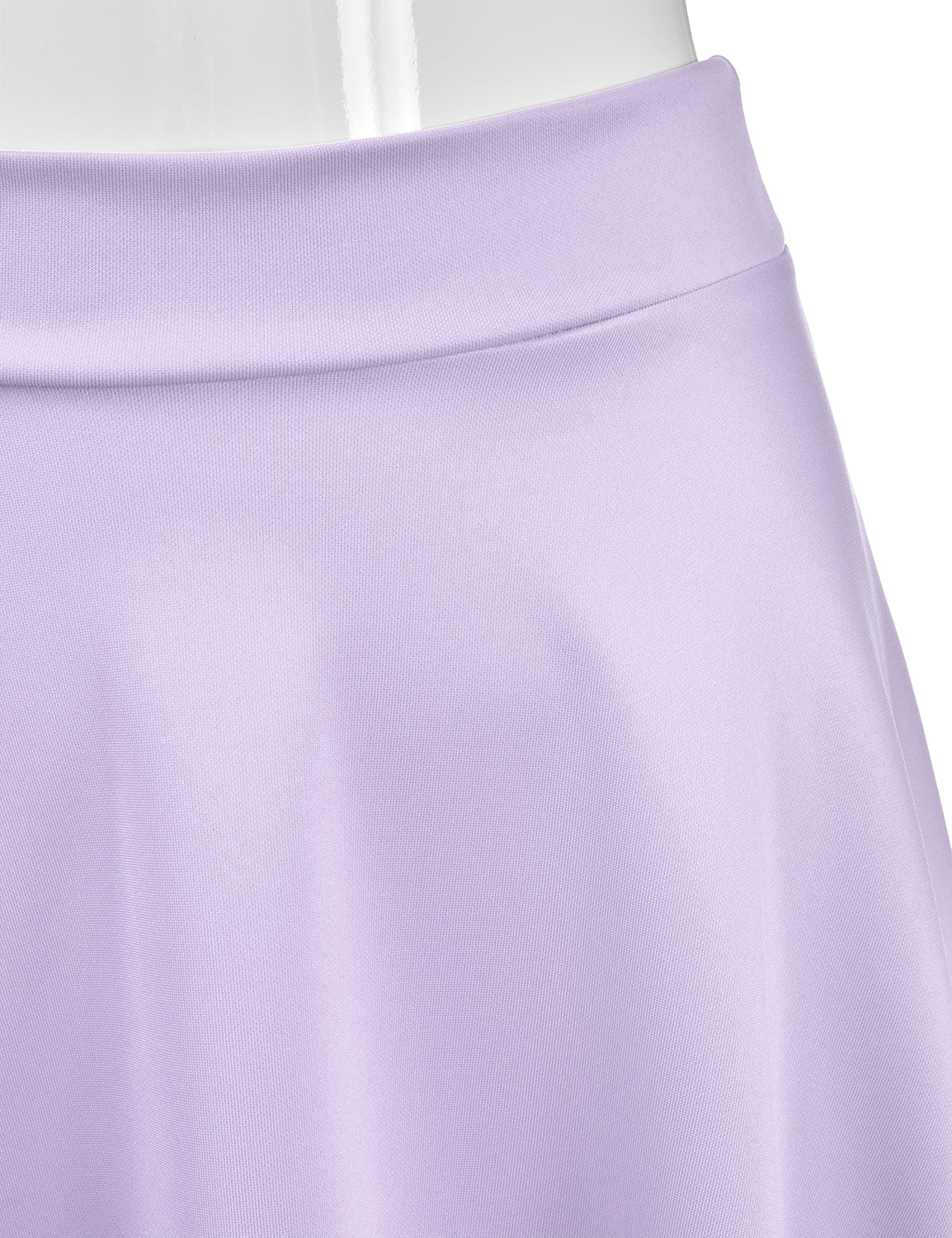 Women's Basic Versatile Stretchy Flared Casual Midi Skater Skirt (S-3XL)