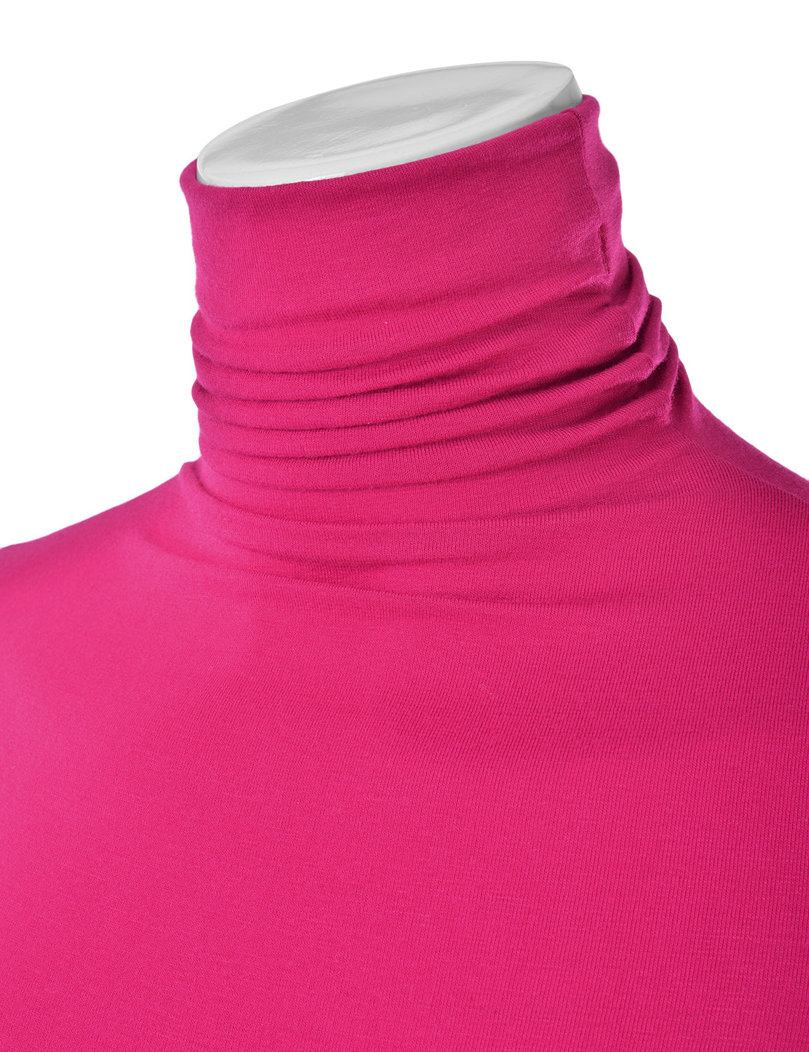 Women's Long Sleeve Turtleneck Light Weight Pullover Slim Fit T-Shirts Top Sweater (S-3XL)