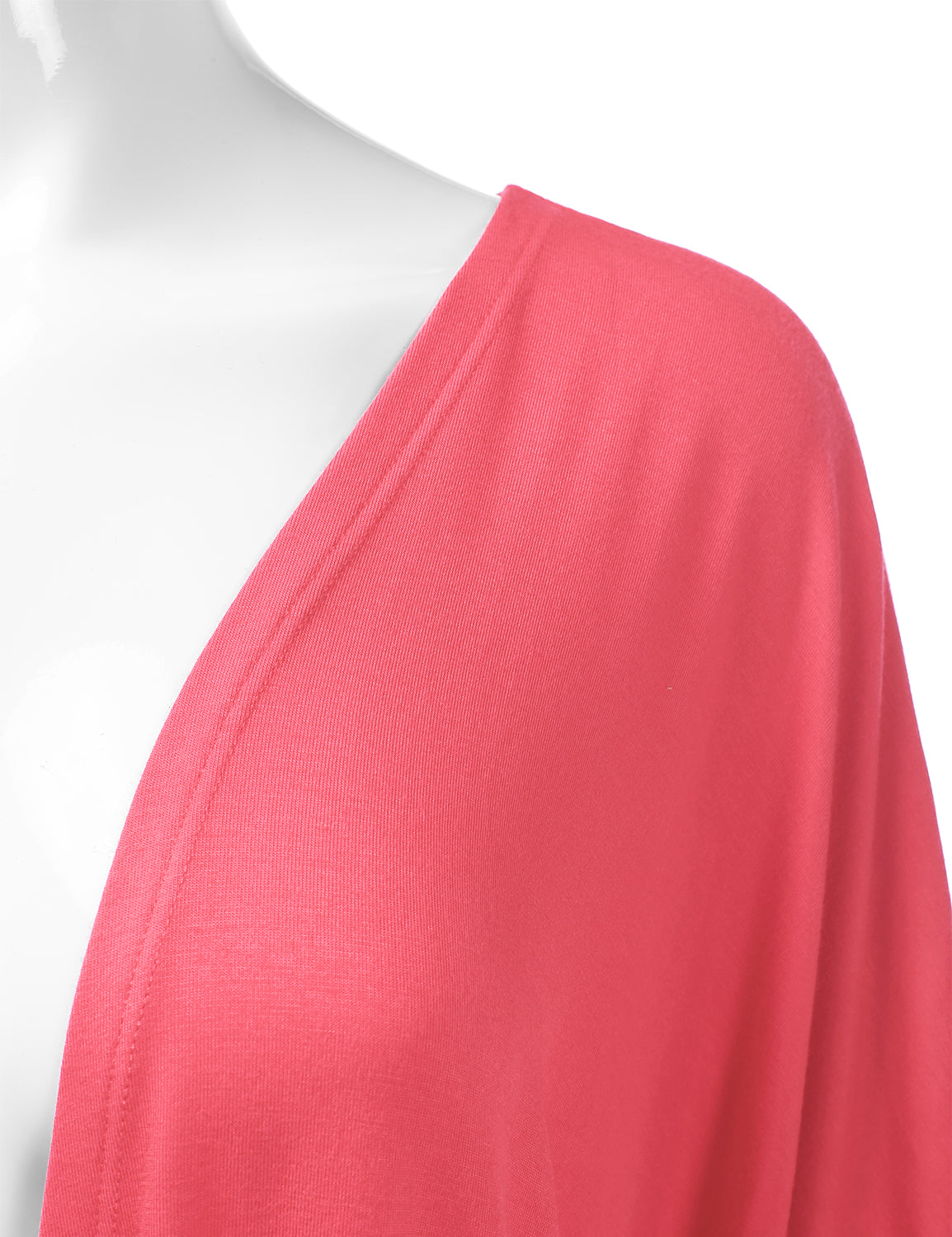 Women's Kimono Style Short Sleeve Open Front Loose Fit Cardigan (S-3XL)