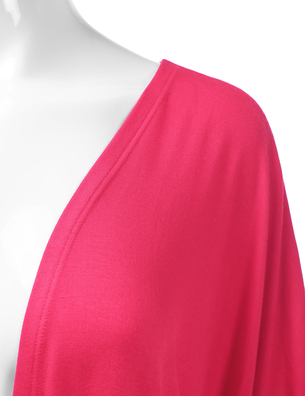 Women's Kimono Style Short Sleeve Open Front Loose Fit Cardigan (S-3XL)
