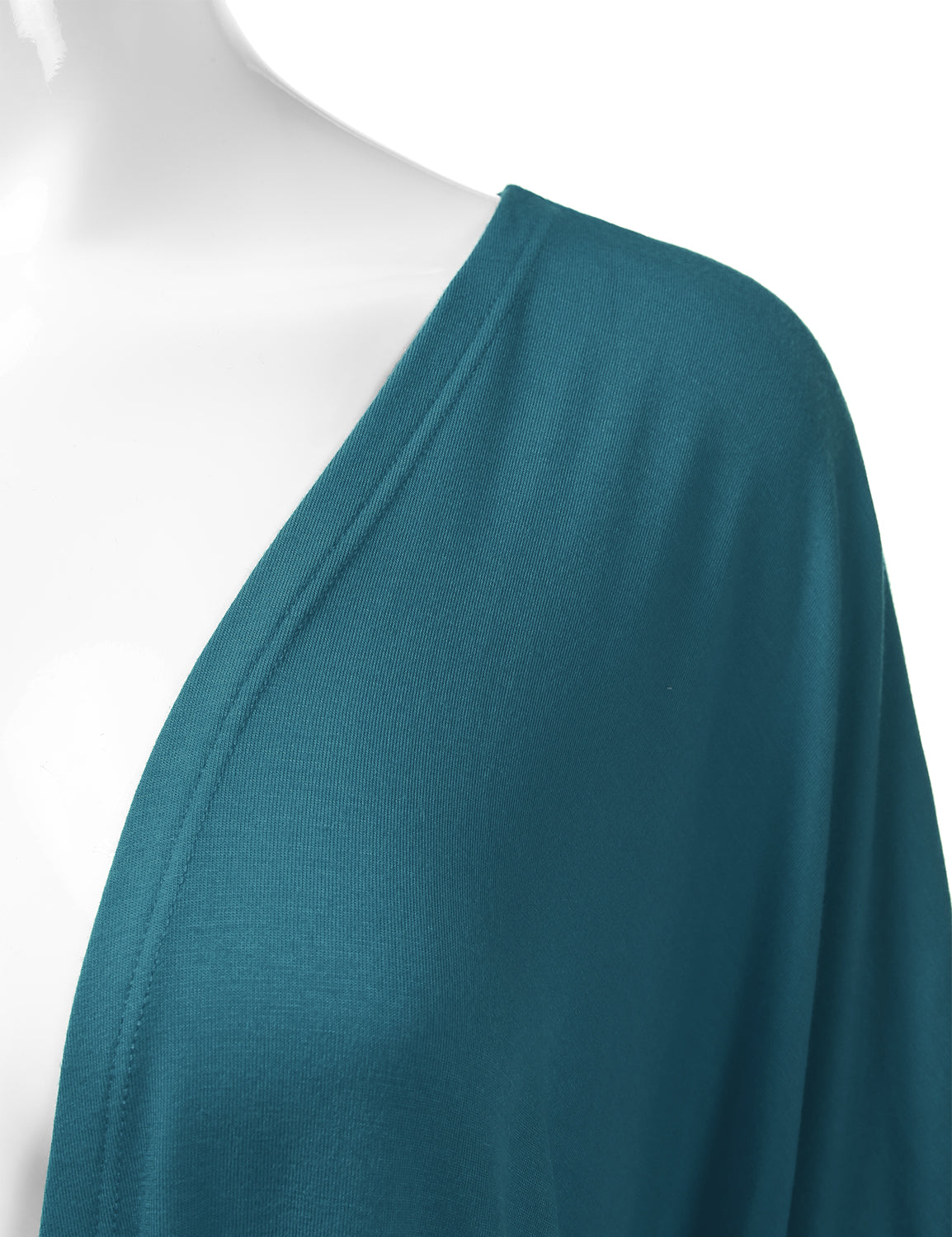 Women's Kimono Style Short Sleeve Open Front Loose Fit Cardigan (S-3XL)