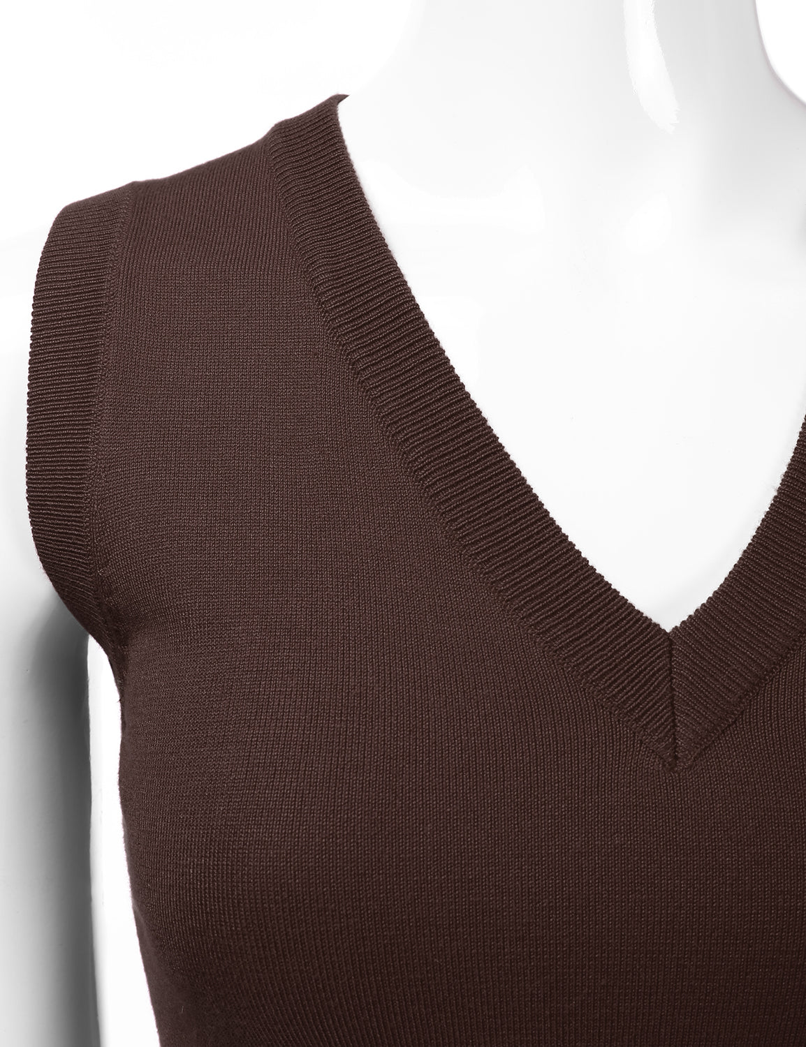Women's V-Neck Sleeveless Stretch Pullover Premium Sweater Vest Top (S-3X)