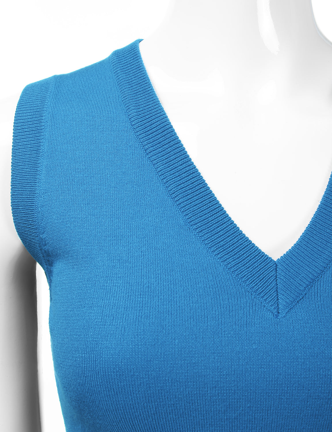 Women's V-Neck Sleeveless Stretch Pullover Premium Sweater Vest Top (S-3X)