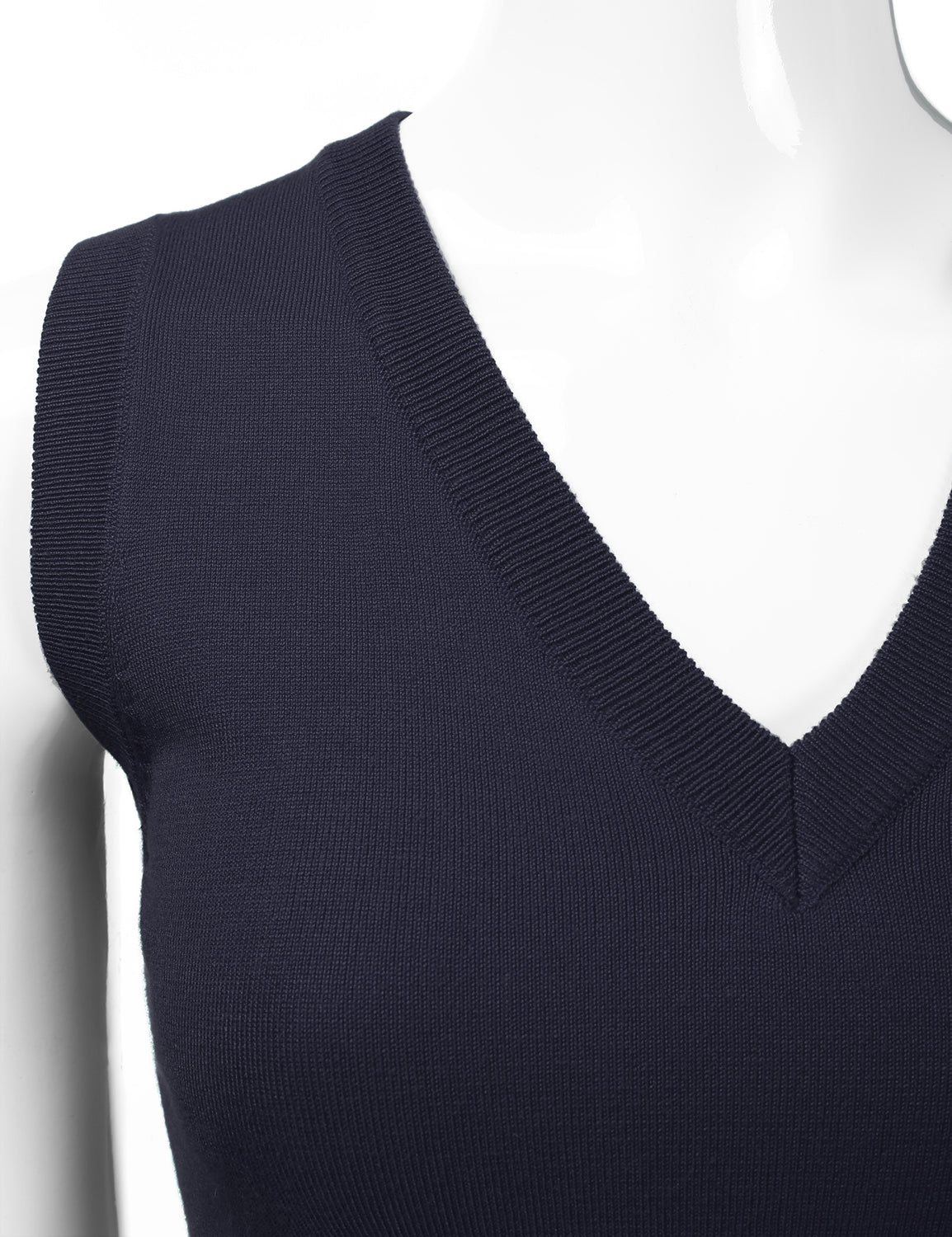 Women's V-Neck Sleeveless Stretch Pullover Premium Sweater Vest Top (S-3X)