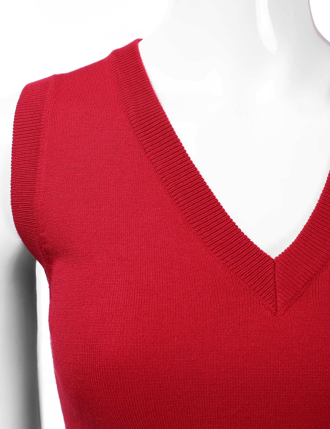 Women's V-Neck Sleeveless Stretch Pullover Premium Sweater Vest Top (S-3X)
